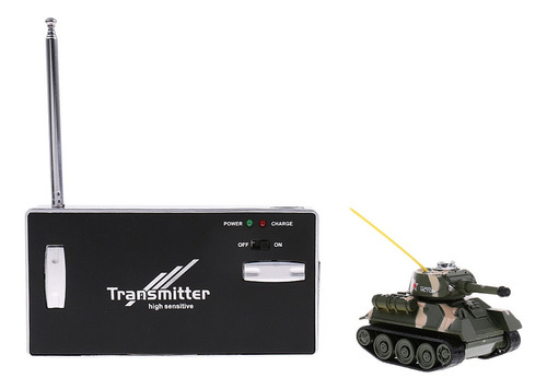 Juguetes Para Automóvil 777-215 Rc Scale Tank, Control Por R