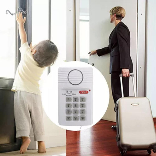 Alarme Sem Fio Com Senha Kit Residencial Comercial Sistema