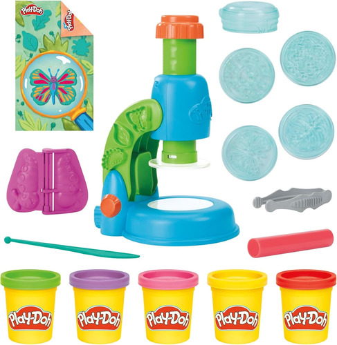 Play Doh Microscopio Luminoso 284g Hasbro