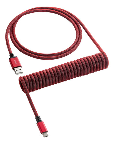 Cable De Teclado En Espiral Cablemod Classic (rojo República