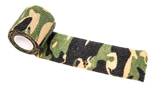 Imagem 1 de 8 de Fita Camuflada Camo Tape Airsoft Paintbal Militar 6 Cores