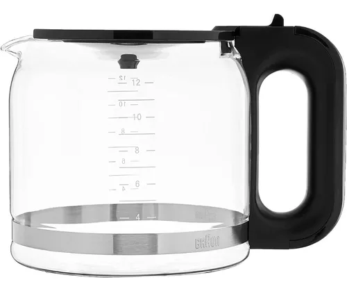 Braun BRSC007 - Jarra de repuesto para cafetera, 12 tazas, color blanco