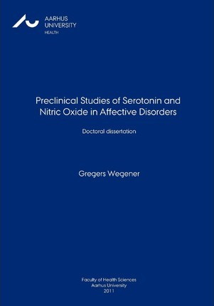 Libro Preclinical Studies Of Serotonin And Nitric Oxide I...