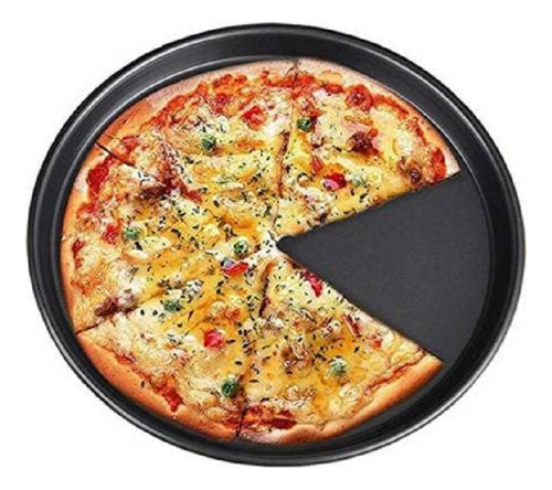 Asadera Antiadherente Para Pizza Redonda 28 Cm