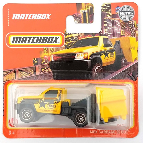 Matchbox Mbx Garbage Scout Original Coleccionable 