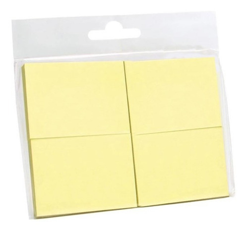 Bloco De Notas Amarelo Pastel Maxprint