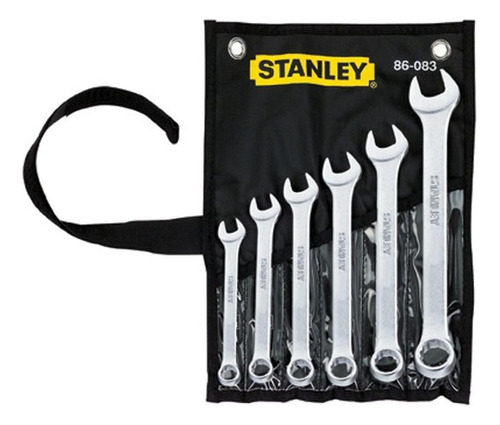 Juego De Llaves Combinadas 6pc En PuLG Stanley 86083