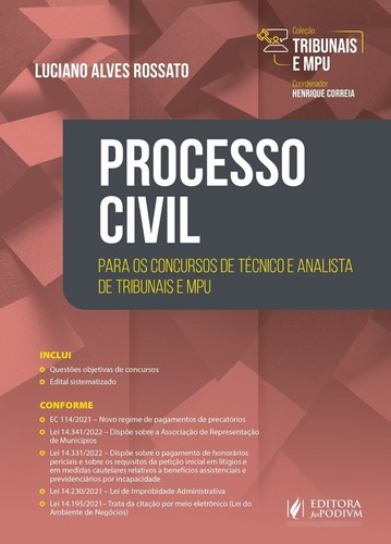 Coleção Tribunais - Processo Civil - Para Técnico