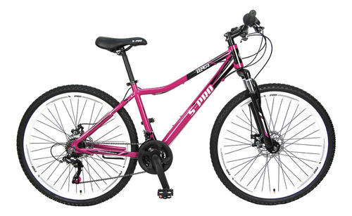 Bicicleta Dama S-pro Zero3 Lady Rodado 27.5 Fucsia Montaña