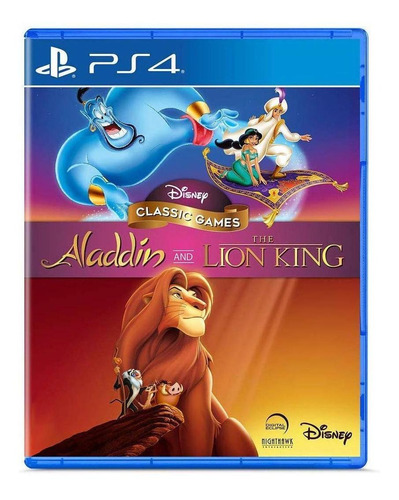 Aladdin e O Rei Leão PS4 Físico