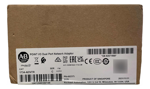 Allen Bradley 1734-aentr Módulo Point Ethernet