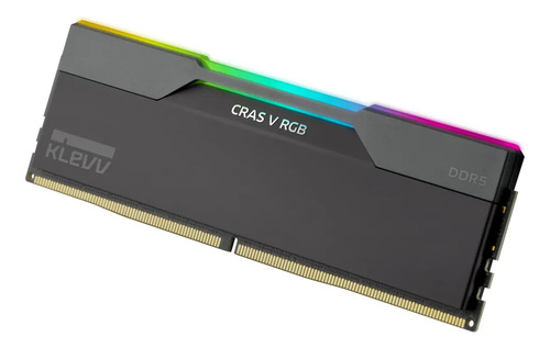Memória Ram Klevv Ddr5 64gb 2x32gb 6400mhz Cl32 Rgb Preto