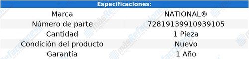 Retén Flecha P/fargo W110 Pickup V8 6.3l 69 Al 71 National