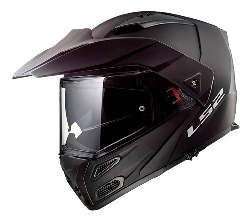 Casco Ls2 Ff324 Metro Evo Negro Sólido