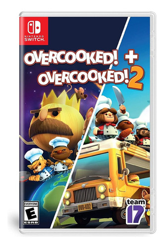 Overcooked! + Overcooked! 2  Standard Edition Team17 Nintendo Switch Físico