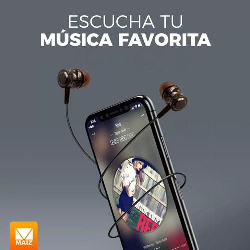 Audífonos Alámbricos Manos Libres Micrófono In Ear