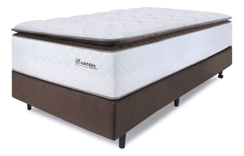 BF Colchões cama box Solteiro colchão molas ensacadas pillow top 88cm e 188cm