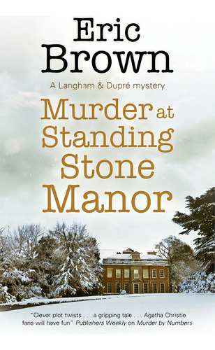 Murder At Standing Stone, De Brown, Eric. Editorial Severn House, Tapa Dura En Inglés