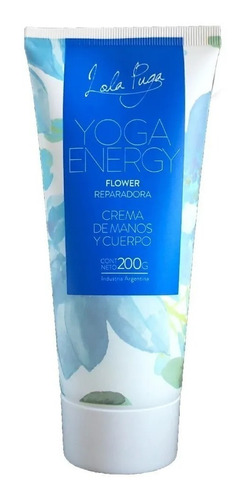 Lola Puga Yoga Energy Crema Reparadora Floral X 200g