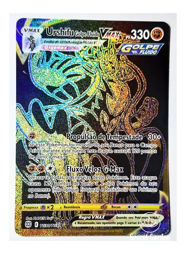 Carta Pokémon Ultra Rara Com Muita Vida Hp Alto Vmax Copag em