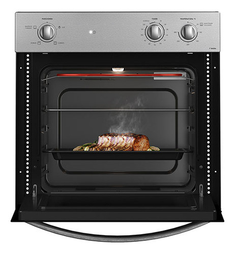 Horno Empotrable Eléctrico Fensa Fhe 1060 66 Lts
