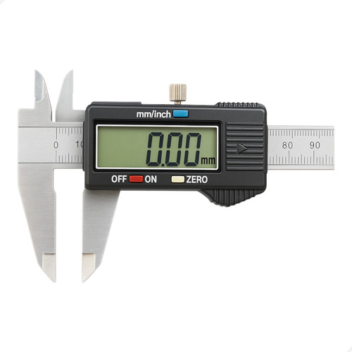 Paquímetro Digital 150mm Aço Inox Com Estojo Profissional