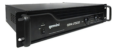 Amplificador Gemini Profesional Para Dj Gpa-2500 De 2000 W