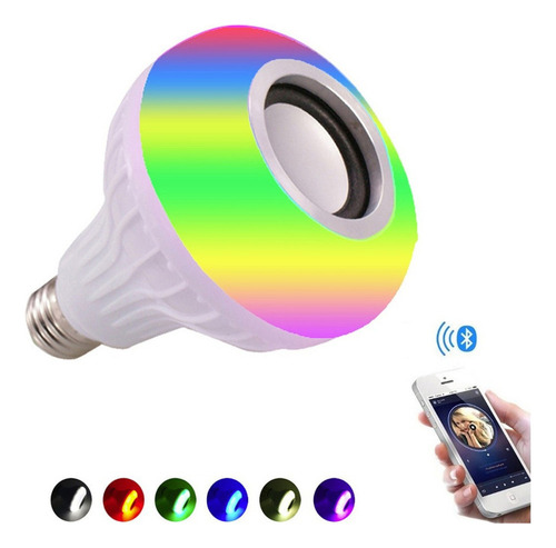 A A Smart Bulb App Control Rgbcw Bluetooth Music Rhy-thm