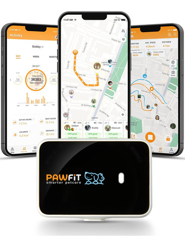 Pawfit 3s Gps Tracker Para Perros 4g, Monitor De Salud De Ma