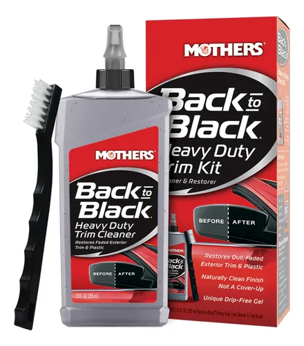 Limpador Frisos Parachoques Back To Black Heavy Duty Mothers