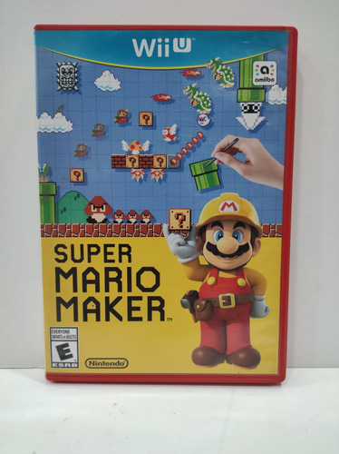 Super Mario Maker   Nintendo Wiiu Usado Envio Gratis 