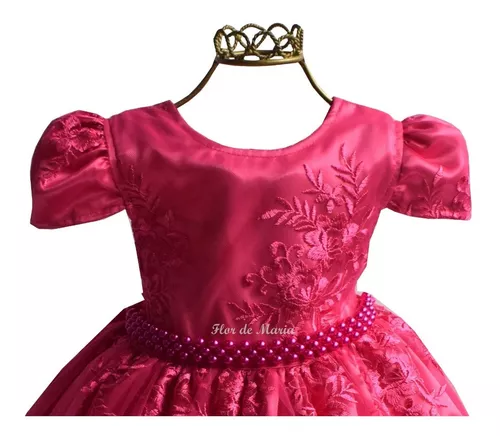 Vestido Infantil Azul Royal Festa Princesa Cinderela Aniversário Daminha  Florista Aia Dama Honra - Flor de Maria store