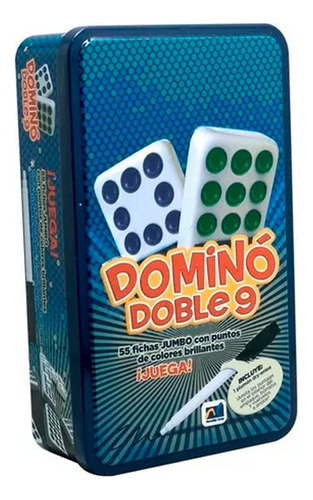 Juego De Domino Doble 9 Marca Novelty® 