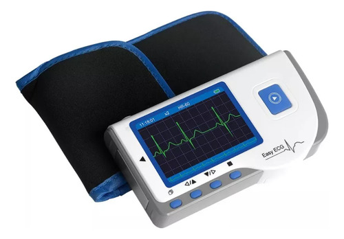 Monitor Ecg Electrocardiograma Digital Portatil Pantalla Lcd
