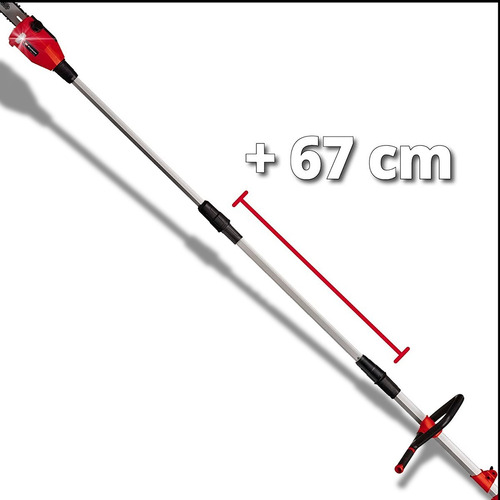 Imagen 3 de 10 de Cortacerco Bordeadora 3en1 Inalambrico Einhell Baterias 4 Ah