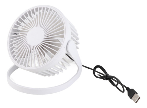 Mini Ventilador De Escritorio Usb Con Rotación De 360 Grados