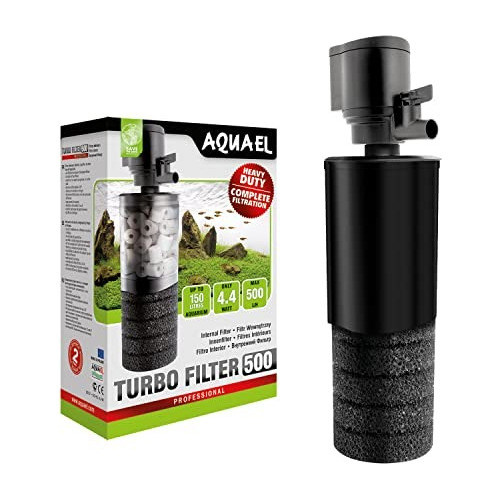 Aquael Filtro Turbo 500 500l/h Mecanico Biologico Venturi 