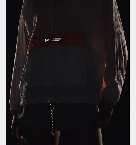 Campera Buzo Under Armour Rush Capucha Ripstop Deportes Moda
