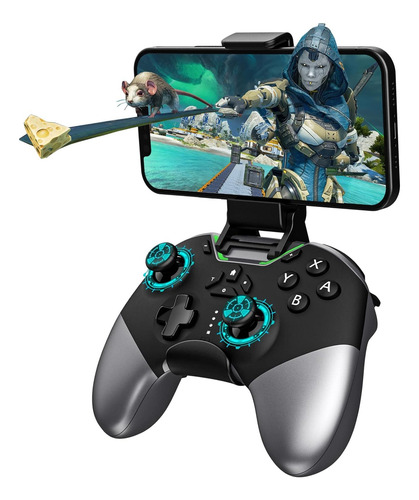 Controlador Bluetooth Para Switch/pc/iPhone/android/apple Ar