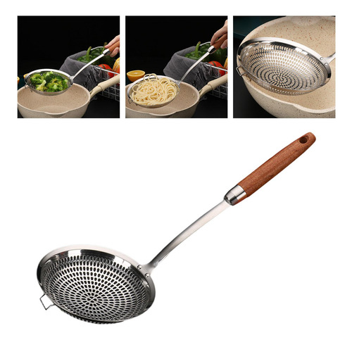 Cuchara Ranurada Con Mango Largo Para Cocinar, Colador,