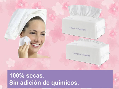 Toallitas Desmaquillantes Wt Limpiadoras Desechables