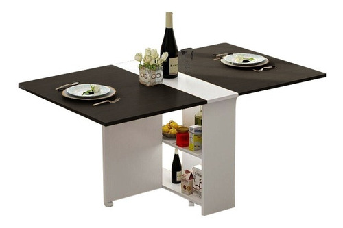 Comedor Plegable Zao Mesa 6 Puestos Moderno Muebles Deco