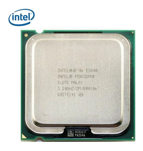 Processador Intel Pentium E5800 3.2ghz Lga775 -slgtg