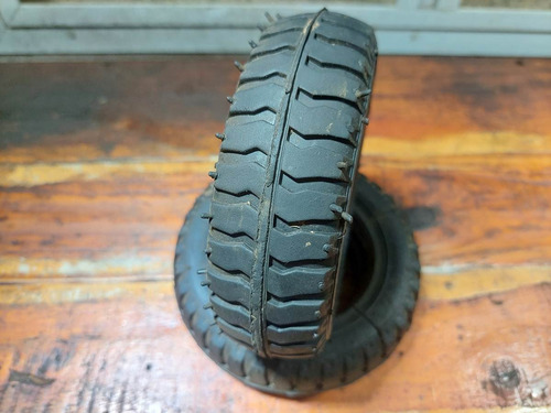 Kit 4 Pneu Maciço 6x2 Para Carrinho De Carga A1 (Usado)