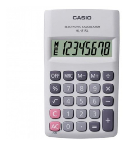 Calculadora De Bolsillo Casio Hl-815l-we