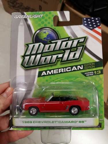 Greenlight - Motor World - 1969 Chevrolet Camaro Ss - 1:64