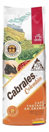 Cafe Grano Cabrales Colombia 1kg Tostado