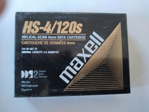 Cassette Maxell -- Hs-4/120s Nuevos Sellados (c2