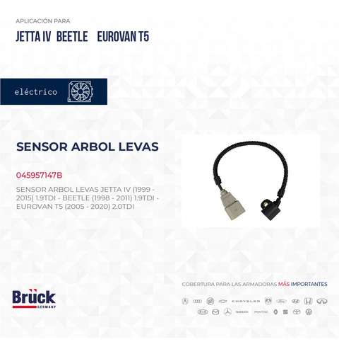Sensor Arbol Levas Jetta A4 99-05 Nb 99-10 Motor Diesel