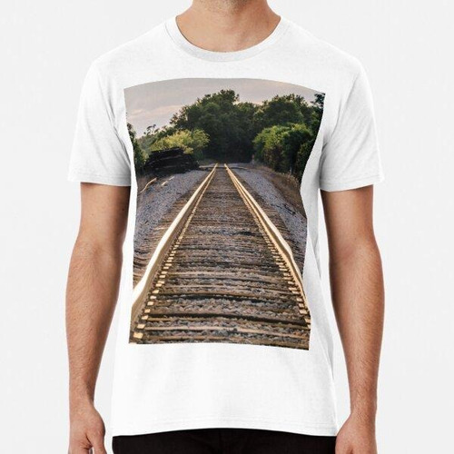 Remera Vías De Tren Algodon Premium